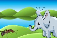 ant and elephant